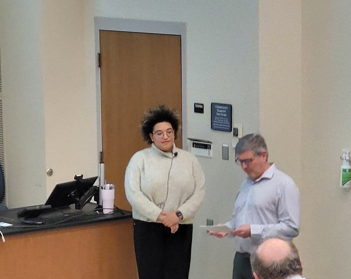 Congratulations to Chloe Sebilleau of the Sucheck research group (<a href="/SteSuch/">Steve Sucheck</a>) who this week successfully defended her dissertation titled Chemoselective Synthesis of Lipo- and Glycolipo- Proteins completing the final requirements to earn her PhD. <a href="/UToledo_NSM/">UToledo NSM</a>