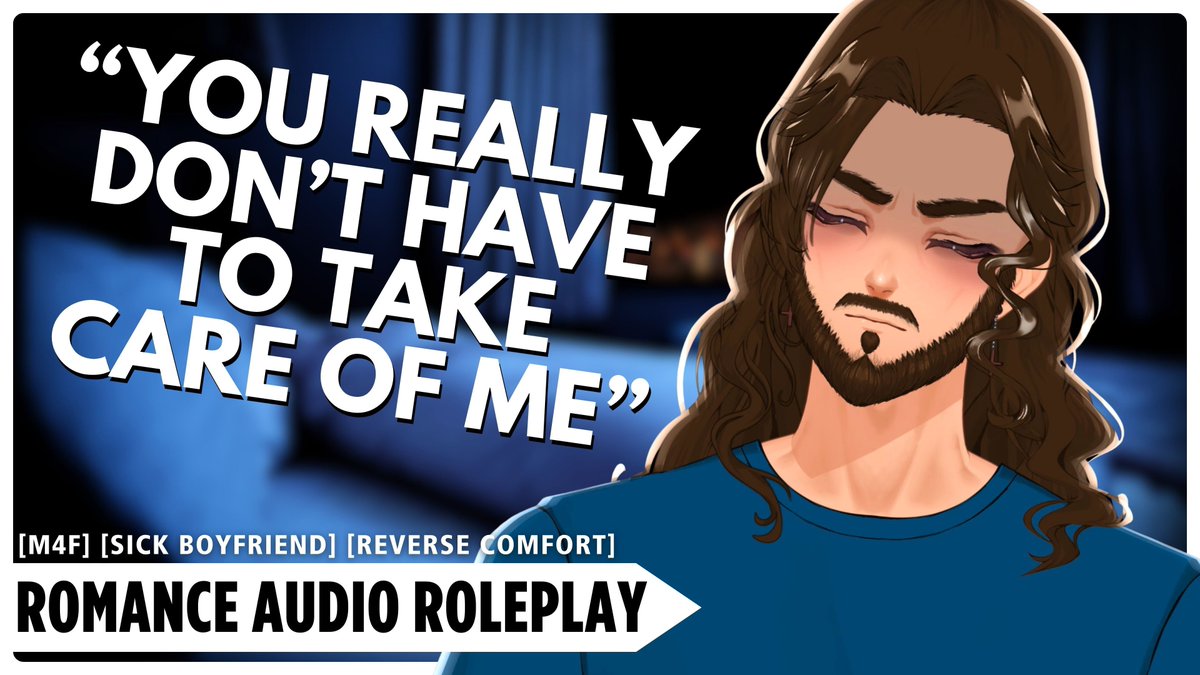 New audio! I’m still sick so I thought I should record a roleplay to match that energy 🤒 

[M4F] Your Sick Boyfriend Doesn't Want Your Care | [Reverse Comfort] [Emotional] [ASMR BF Roleplay]
youtu.be/CIoDcVP46eU