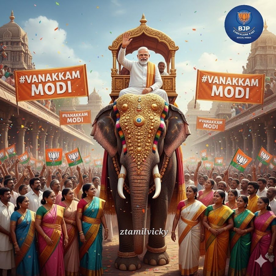 harishanks22182's tweet image. #VanakkamModi