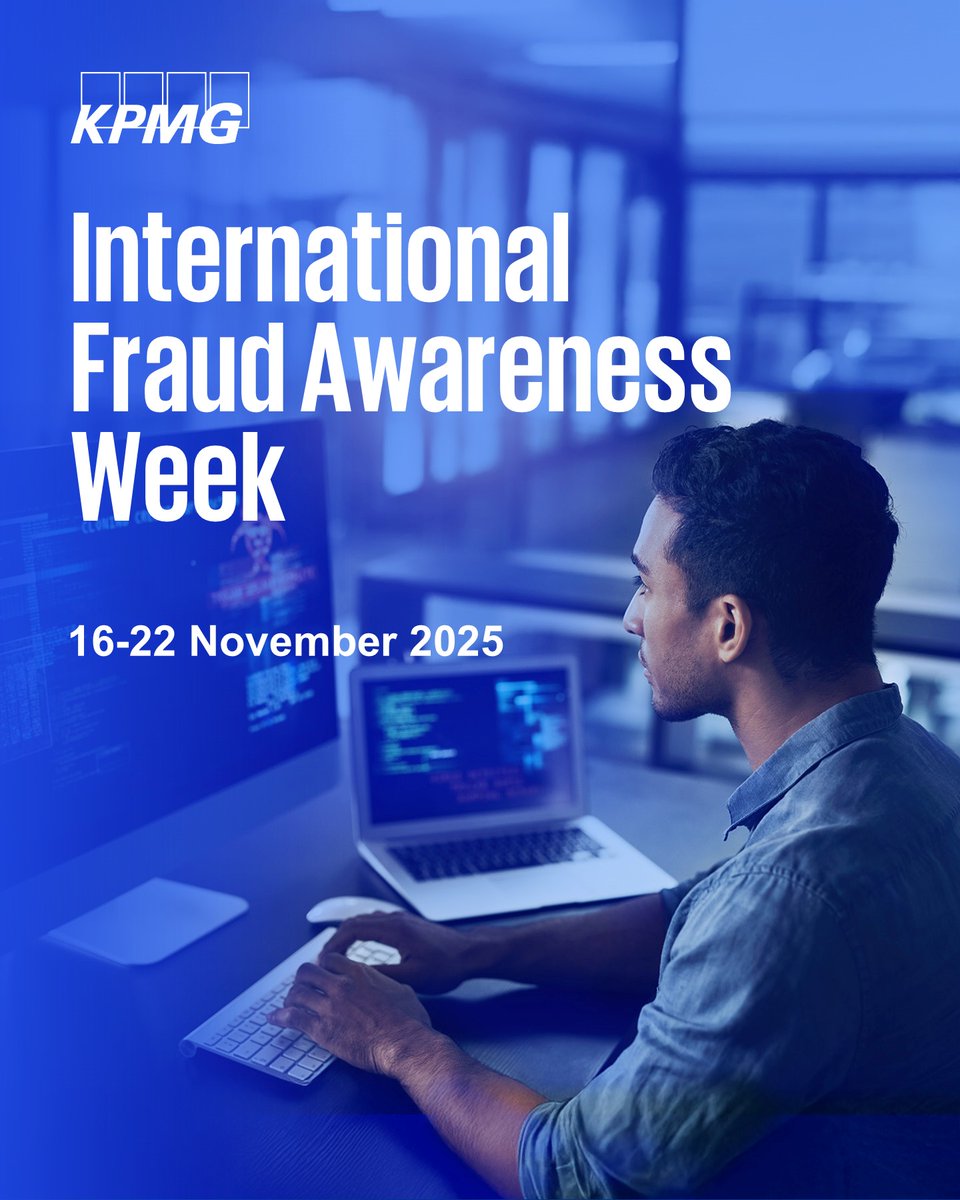KPMG's tweet image. Financial crime risks are evolving fast — and so must your responses. Explore these latest publications covering regulatory insights, sector-specific vulnerabilities, and practical compliance enhancements.social.kpmg/inf9sq

#FraudAwarenessWeek  #KPMGForensic