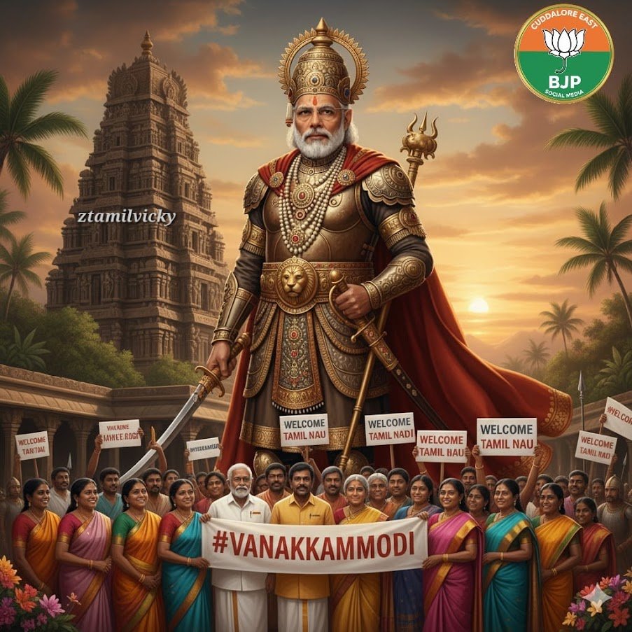 harishanks22182's tweet image. #VanakkamModi