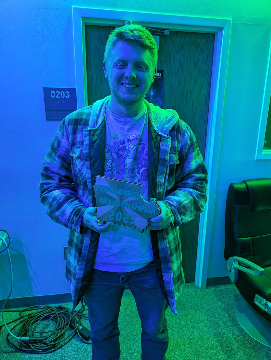 IowaFGC's tweet image. Congratulations to @PsiSmasherFGC on winning this year's Feeding Grounds mystery tournament. Thanks to him and the rest of our entrants we were able to raise $350 for the Food Bank of Iowa. See ya'll next year!