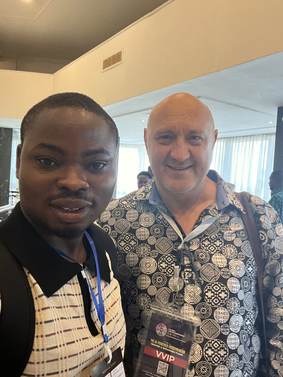 kwaracreative's tweet photo. LIVE from Accra 🇬🇭✨

Kwara Creatives is at the Global Entrepreneurship Festival 2025, connecting, learning, and putting our community on the map 🌍🔥

#kwaracreatives #gefestival2025 https://t.co/mf9DvRW5Ab
