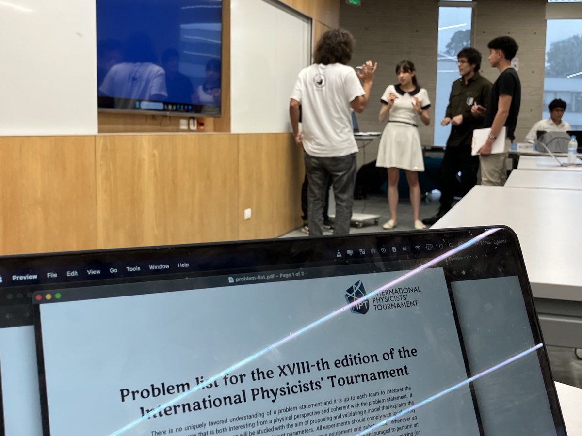 astrosvd's tweet photo. Comienza el Internacional Physics Tournament en ⁦⁦@UNALOficial⁩ con 3 equipos que competiran por ser el mejor representante de la Universidad ⁦@IPTColombia⁩ ⁦@IPT_Official⁩ https://t.co/ojjnHvfv4a