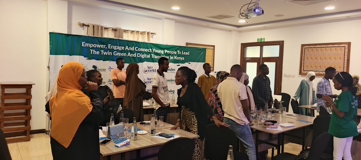 tamaniyouth's tweet image. We spent 2 days ENGAGING, EMPOWERING &amp;amp; CONNECTING young people through the #SheriaYaVijana Project!
Youth deserve real spaces in leadership, digital growth &amp;amp; green solutions.
Kwale is READY. 🌍✨

#EngageEmpowerConnect #YouthParticipation #TwinTransitions