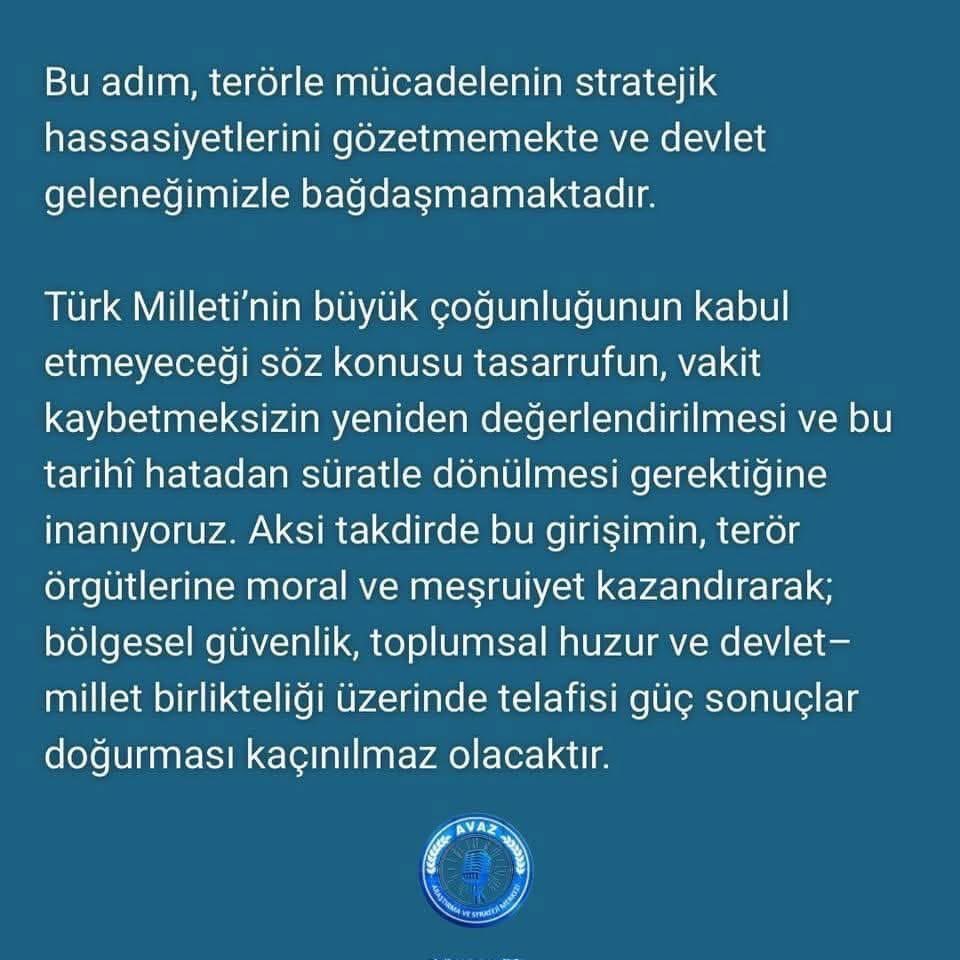 nafizyayla's tweet image. AVAZ Araştırma ve Strateji Merkezi ;Genel Başkanı Şerafettin Deniz bey  ve, #Avaz Ailesi 
Kamuoyuna Duyuru:
P E S   E T M E Y E C E Ğ İ Z.!!!

Milletin 🇹🇷 Avaz&apos;ı