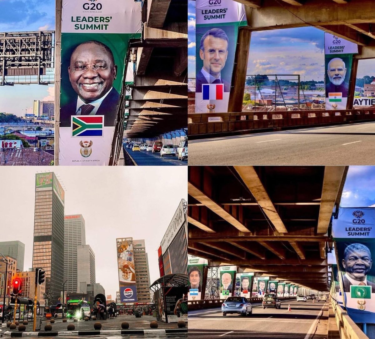 NationRiseZA's tweet image. Who knew Joburg could glow like this?
Turns out all we needed was global leaders visiting. 

#G20SouthAfrica #ReKaofela #BetterAfricaBetterWorld #G20 #SouthAfrica #Johannesburg #AfricaInTheG20 #GlobalEconomy #YouthLeadership