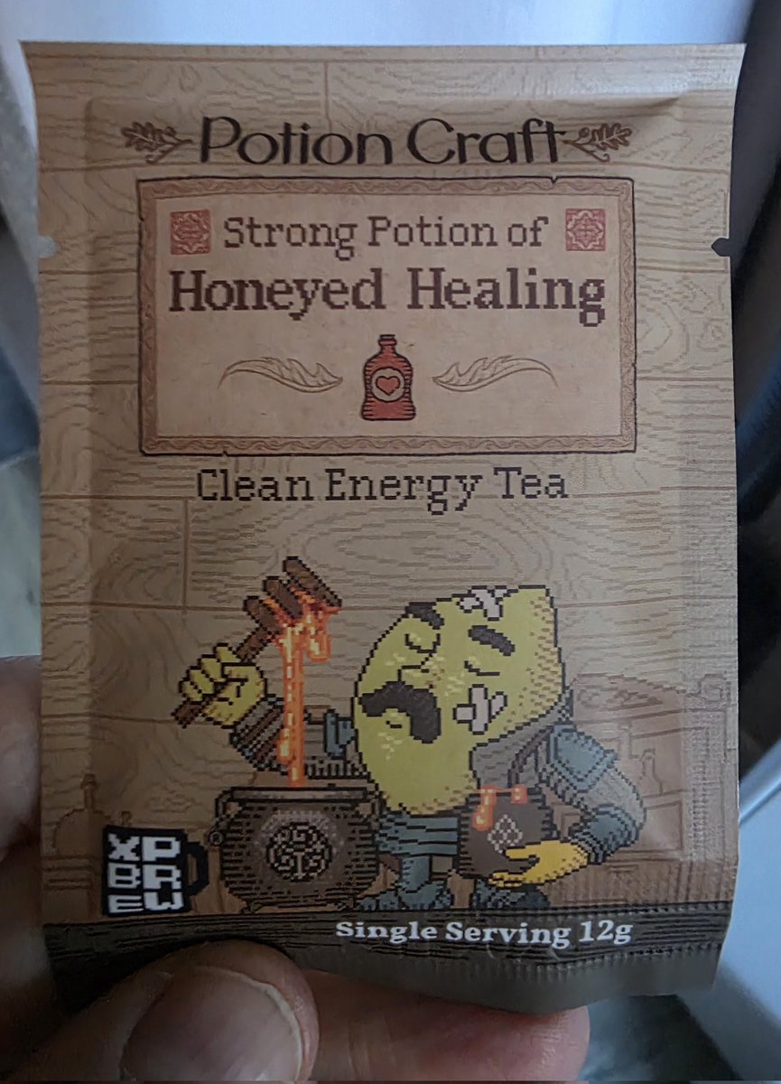 Del_Boy_Guru's tweet photo. Here's hoping they legendary healing properties of @XPBrewHQ's new flavour 'Honeyed Healing' can help with the dreaded lurgy I've found myself battling most of this week π―βοΈπ
Easily one of #XPBrew best flavours and an awesome collab... ππ―π€§
#BrewBrigade
#HealingPotion https://t.co/gOM87MqBps