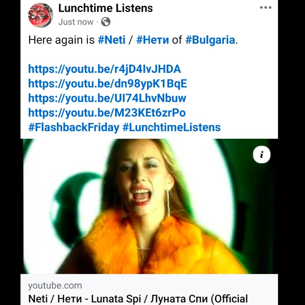 LiamOMaraIV's tweet image. Here again is #Neti / #Нети of #Bulgaria.

youtu.be/r4jD4IvJHDA
youtu.be/dn98ypK1BqE
youtu.be/UI74LhvNbuw
youtu.be/M23KEt6zrPo
#FlashbackFriday #LunchtimeListens