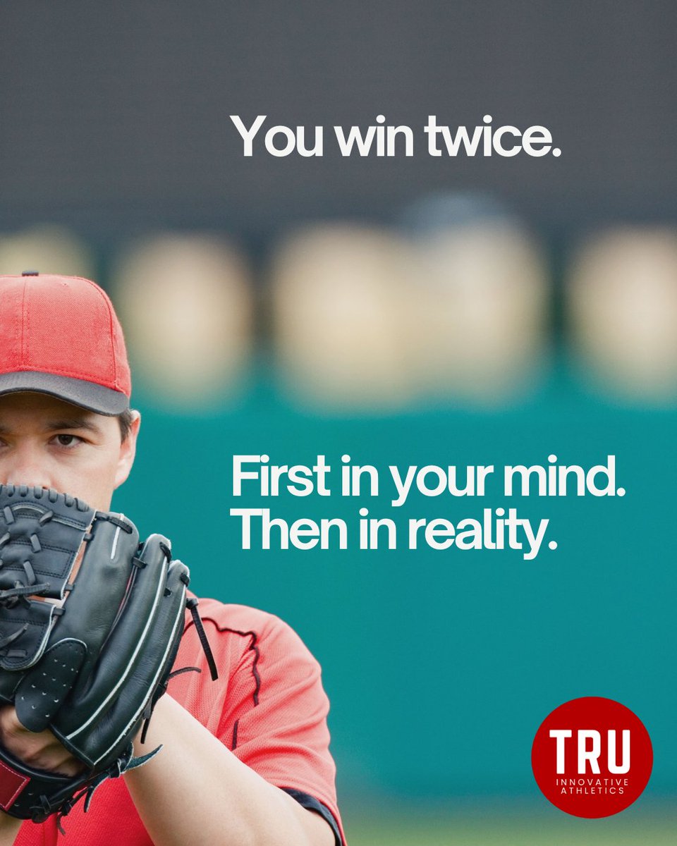 Every win starts in the mind. 

Visualize it. Believe it. Live it.

#TRUInnovativeAthletics #FuelingPotential #AthleteMindset