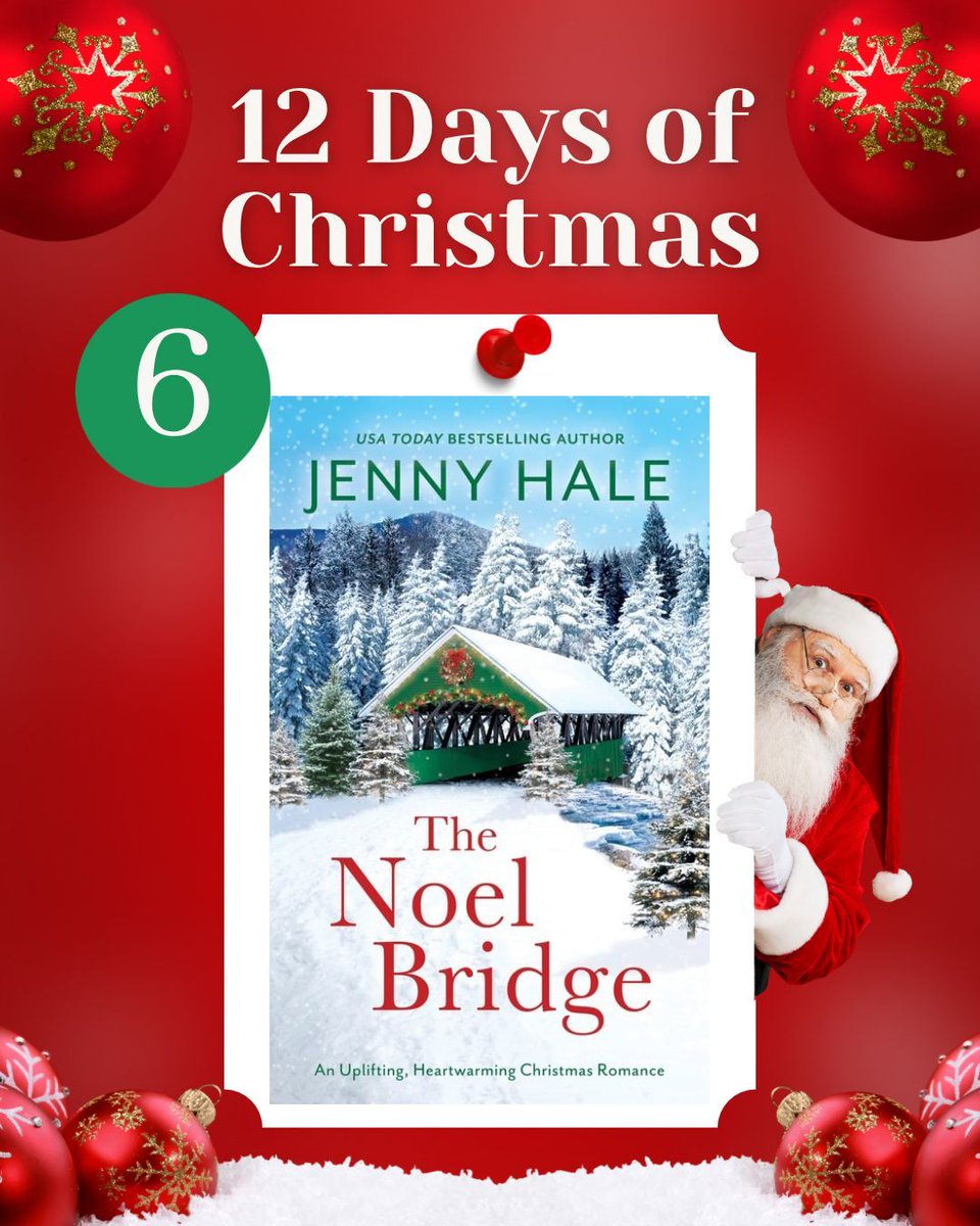 HarpethRoad's tweet image. On the 6th day of Christmas, we’re stepping into the magic of The Noel Bridge by @jhaleauthor! 🎄 

A touching holiday romance about healing, hope, and finding love when you least expect it. ❤️❄️