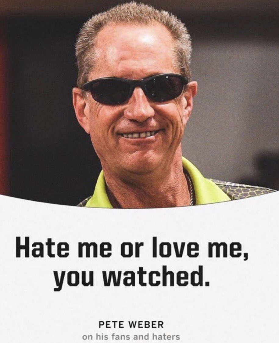 TakeNoteTime's tweet image. It’s giving Pete Weber