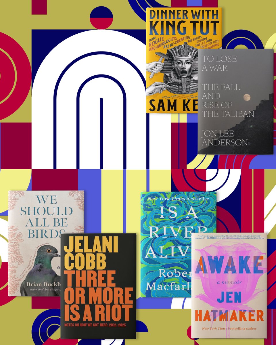 KirkusReviews's tweet photo. Drumroll, please: Now presenting the 100 best nonfiction books of the year! 🏆🌟 
https://t.co/hdRiwgMR8R

Follow @KirkusReviews for more book recommendations! https://t.co/E3gYrWbmoM
