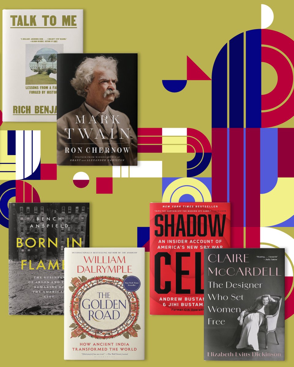 KirkusReviews's tweet photo. Drumroll, please: Now presenting the 100 best nonfiction books of the year! 🏆🌟 
https://t.co/hdRiwgMR8R

Follow @KirkusReviews for more book recommendations! https://t.co/E3gYrWbmoM