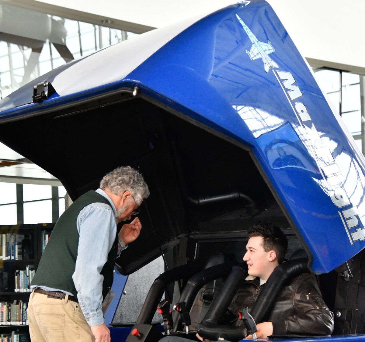FREE FLIGHT SIMULATOR DAY! 
This Saturday Only
On Saturday, November 22, we’re offering FREE rides on our MaxFlight 360° Flight Simulators (one free ride per guest with paid museum admission)
#FreeSimulatorDay  #FlightSimulator #MuseumFun #AviationAdventure