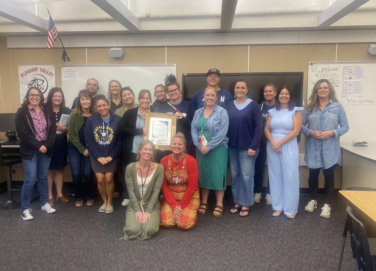 WashoeSchools's tweet image. Pleasant Valley Elementary School earned a 5-star rating this year The school achieved a median student growth percentile above 50, with more than half of students meeting their growth goals in both subjects.

Congratulations Mustangs, we are #WCSDproud of you!