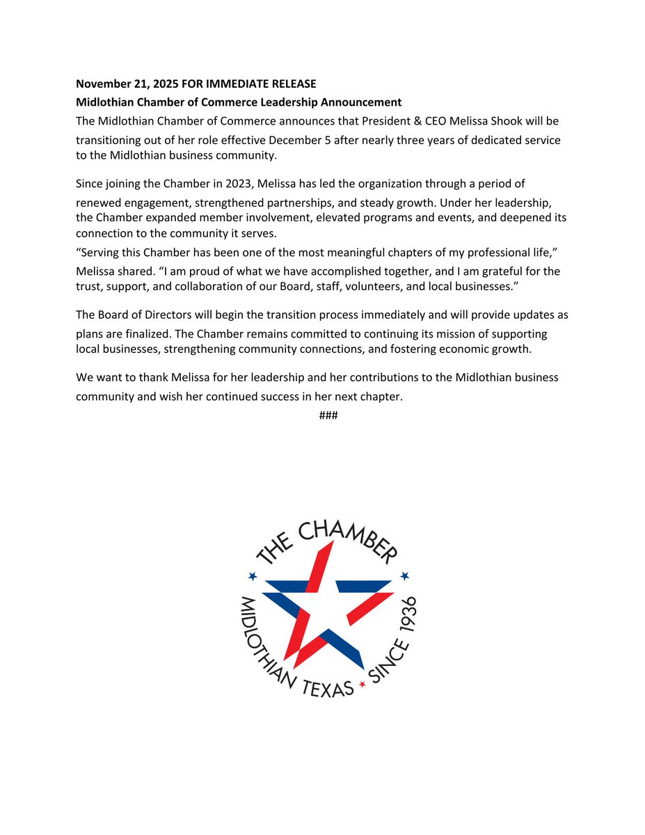 Midlothian Chamber tweet media