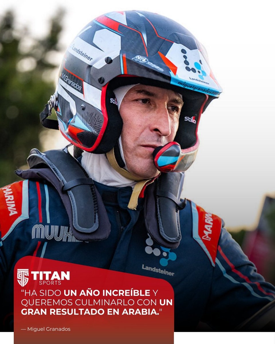 TSMotorMX's tweet image. 🔥🇲🇽 Miguel Granados va por más en Arabia Saudita
El campeón mundial del WRC2 Masters Cup enfrentará el último reto del año en un rally inédito y extremo.
¡Vamos con todo! 🏁🏜️  👉 Sigue el cierre del WRC 2025.⬇️ titansports.mx/miguel-granado…

#WRC #MiguelGranados 
📸: @notiauto