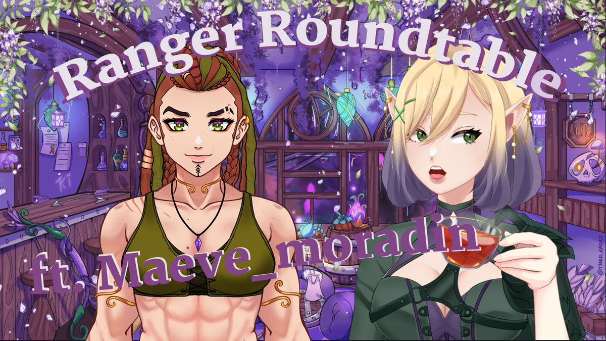 🏹🧝‍♀️🔴STREAMING NOW🔴🧝‍♀️🏹
We are #sylflive with #RangerRoundtable ft <a href="/Maeve_Moradin/">Maeve Moradin | Dwarven VTuber | 🍀🫰</a> ! Come and lets chat!
twitch.tv/Sylfania
 youtube.com/@SylfaniaPlays