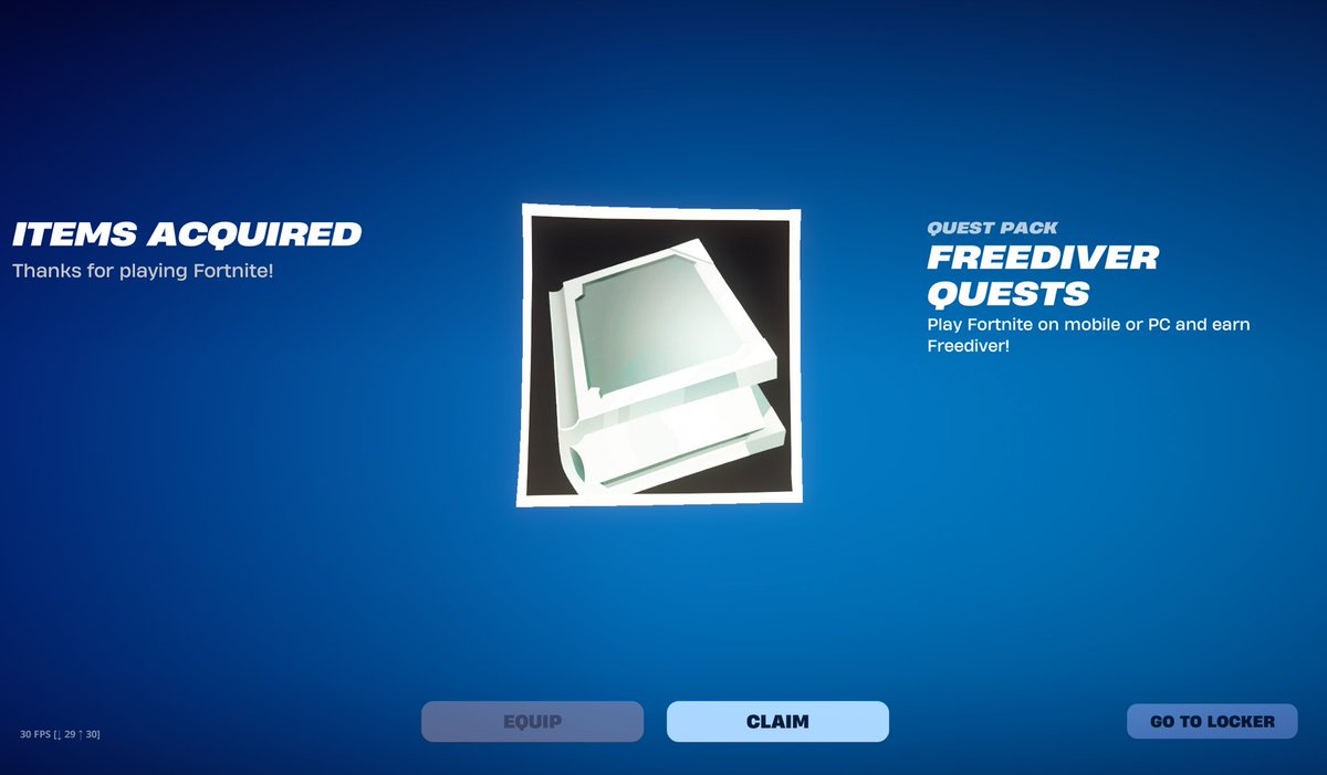 TheyCallMeCart's tweet image. Thank you @x103p for the Freediver code!!!