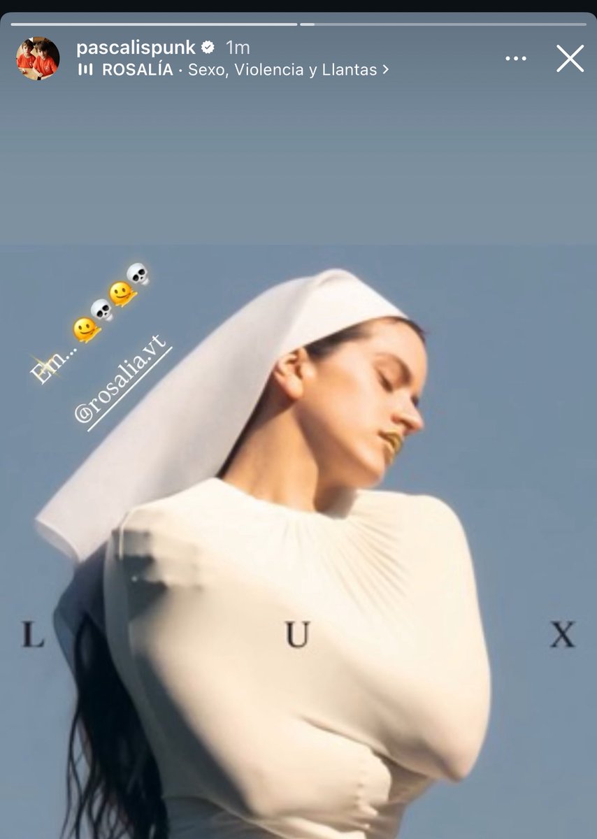 joelspascal's tweet image. PEDRO POSTED ABOUT LUX OMG !!!!