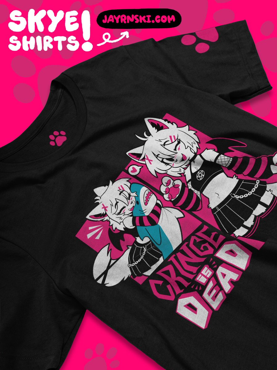 Skye Shirts are now available! :3 🩷
👉 jayrnski.com