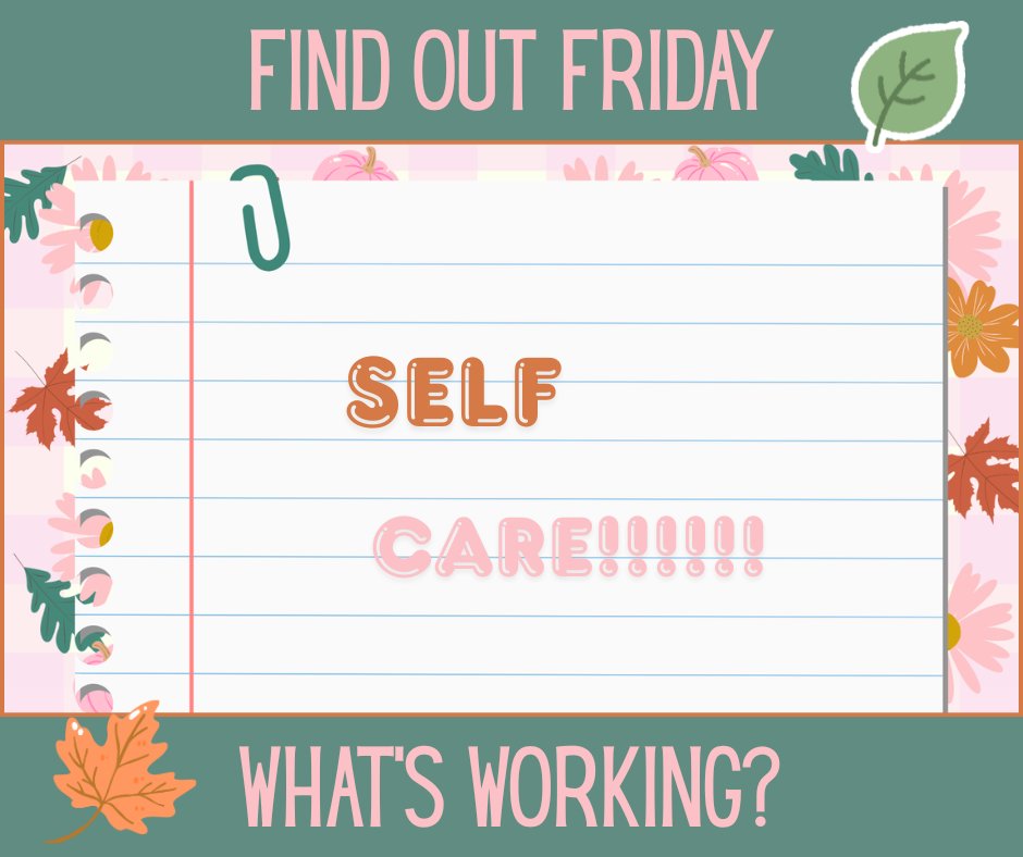 VolusiaLEADS's tweet image. It&apos;s Find Out Friday again! Thanksgiving break edition!! What are you doing for self-care while we&apos;re away from the classroom!!#relationshipsmatters #teachingmatters #educationalrockstars