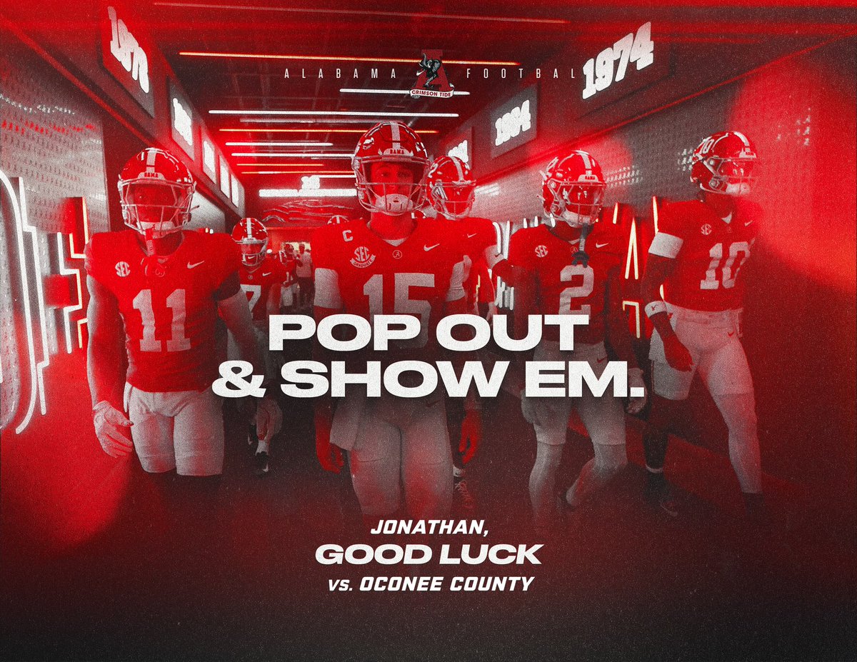 JToney_65's tweet image. Appreciate the love‼️💪🏾🔥 @AlabamaFTBL #GameDayMotivation #LockedAndLoaded