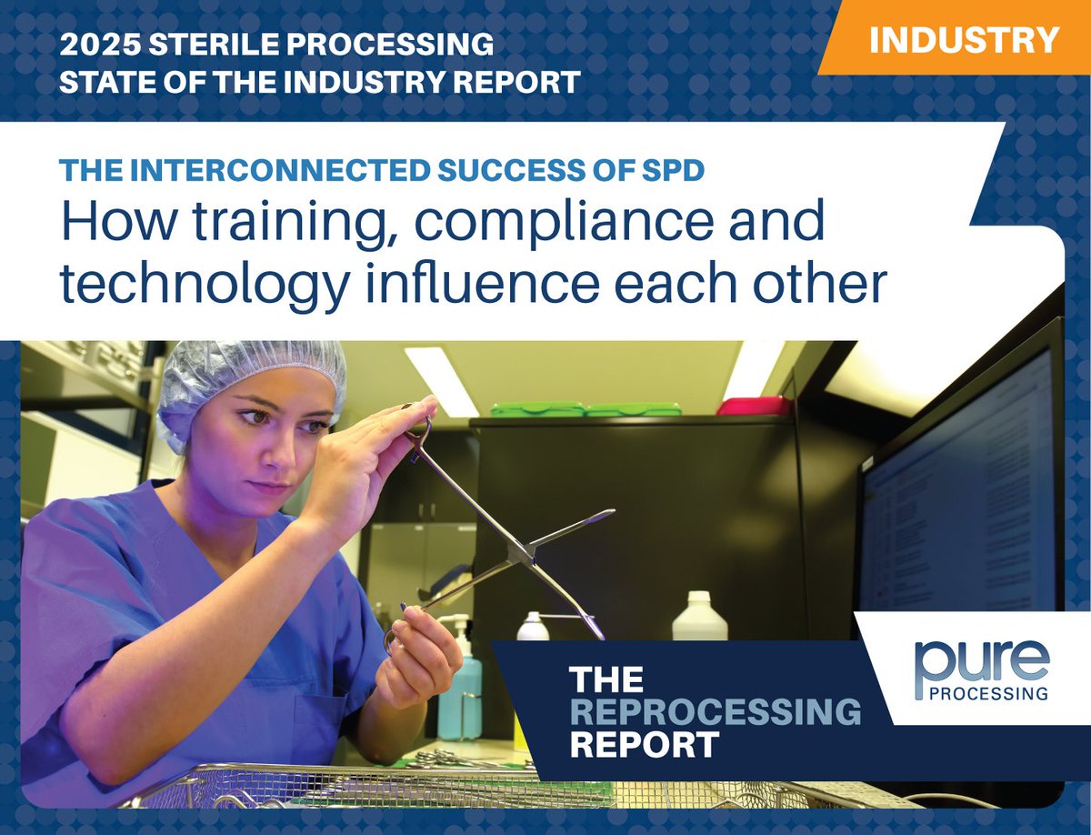 PureProcessing's tweet image. Everything in #SPD is connected, and that’s the secret to success.

hubs.ly/Q03Tr6170

Follow us for more #SterileProcessing insights and resources that support your team’s success!