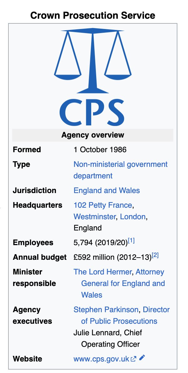 GallicHotep's tweet image. A reminder that the CPS is only 39 yrs old - another relatively recent institutional monstrosity. It should be abolished and its functions re-assigned (returning it to local police departments would be the simplest remedy but alternatives are welcome).
