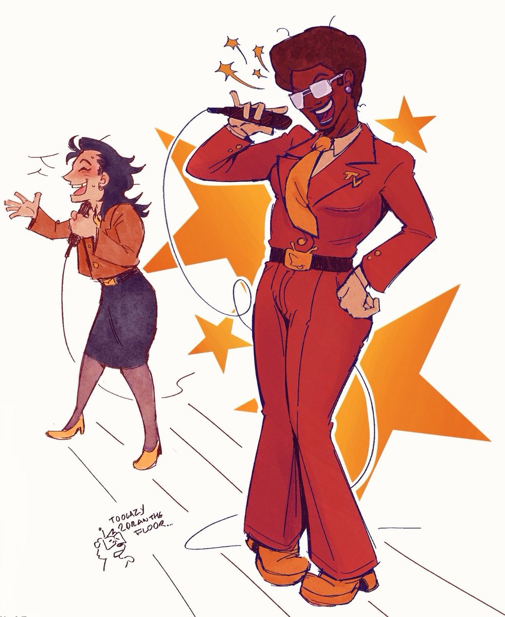 The beautiful host and that…thing… #spamtenna