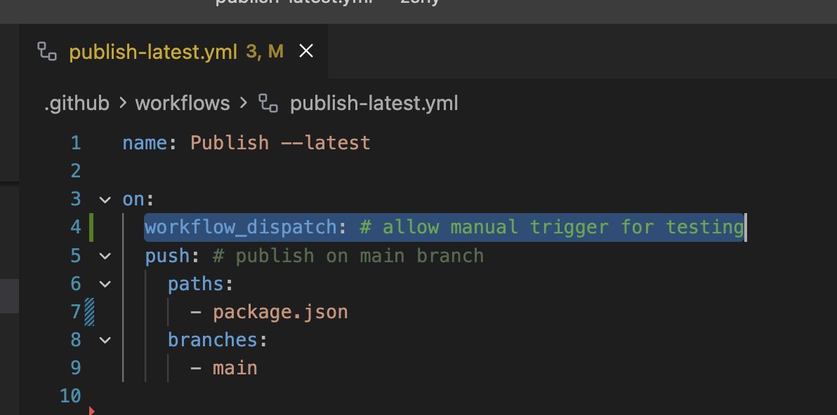 colinhacks's tweet image. pro tip: always include `workflow_dispatch` in your workflow triggers 

this gives you a button inthe GitHub UI to manually trigger fresh runs (when your CI inevitably fails)