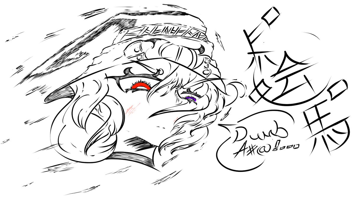 conqwester's tweet image. My Oc Ema 🫩