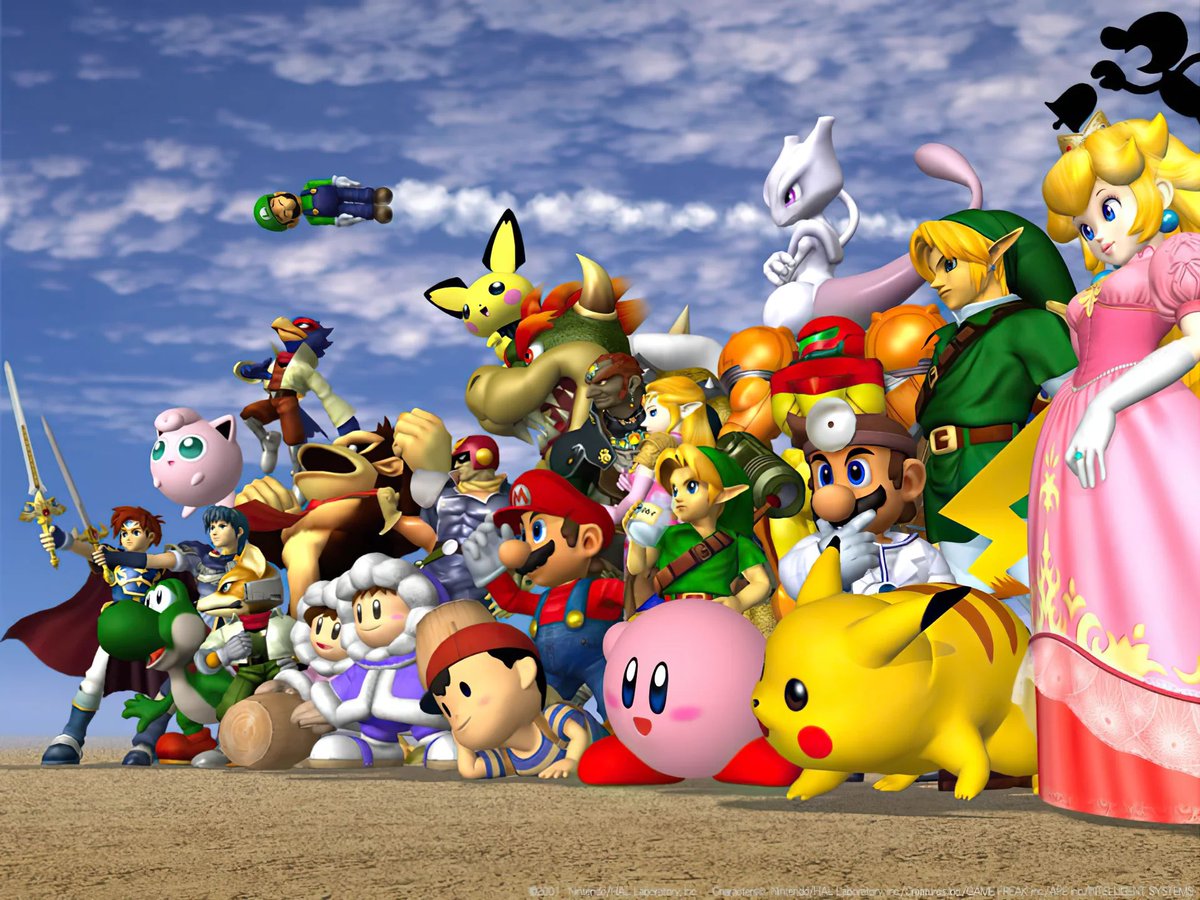 KirbyInformer's tweet image. Super Smash Bros. Melee was released 24 years ago today! ✨