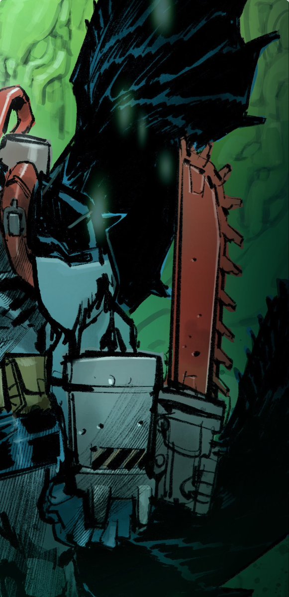 Ssnyder1835's tweet image. As announced in solicits today!

ABSOLUTE BATMAN 17 &amp;amp; 18, February and March, is a special 2-part story by me &amp;amp; the amazing @EricCanete that has Bruce face off against our version of Poison Ivy! 

But expect a couple surprises in 17 big enough DC is redacting the covers for 18…