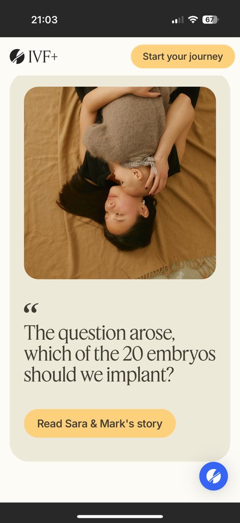 IBonnx's tweet image. Vanaf €9.999/maand (minimaal 4x) kunt u al embryoselectie doen. Enkel in het buitenland… onze centra voldoen voorlopig nog niet 😱