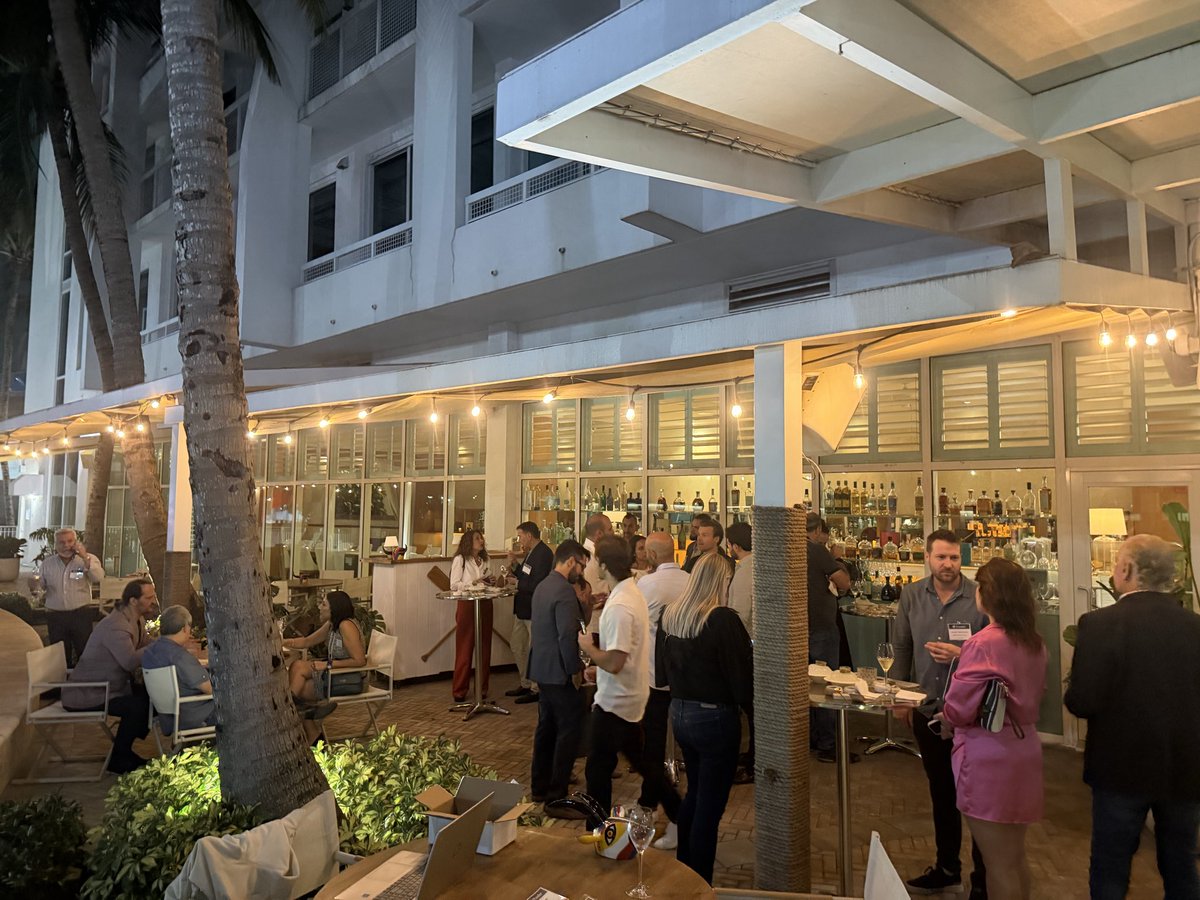 Great night hosting industry friends + partners at Elcielo in Miami.

Good food, better conversations, and a first look at something new we’re building at <a href="/wander/">Wander</a>.

Appreciate everyone who came out.
