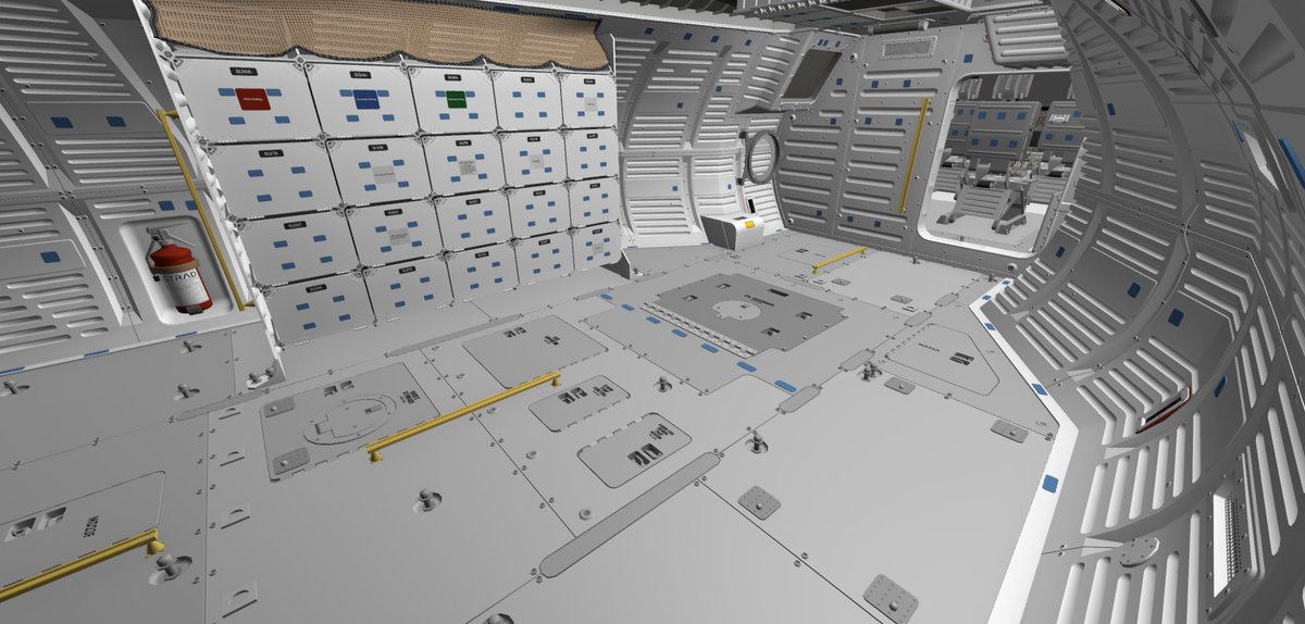 BootleSquared's tweet image. Mid Deck. still wip

Lockers on the side shouldn&apos;t affect the CoM that much

#blender #b3d