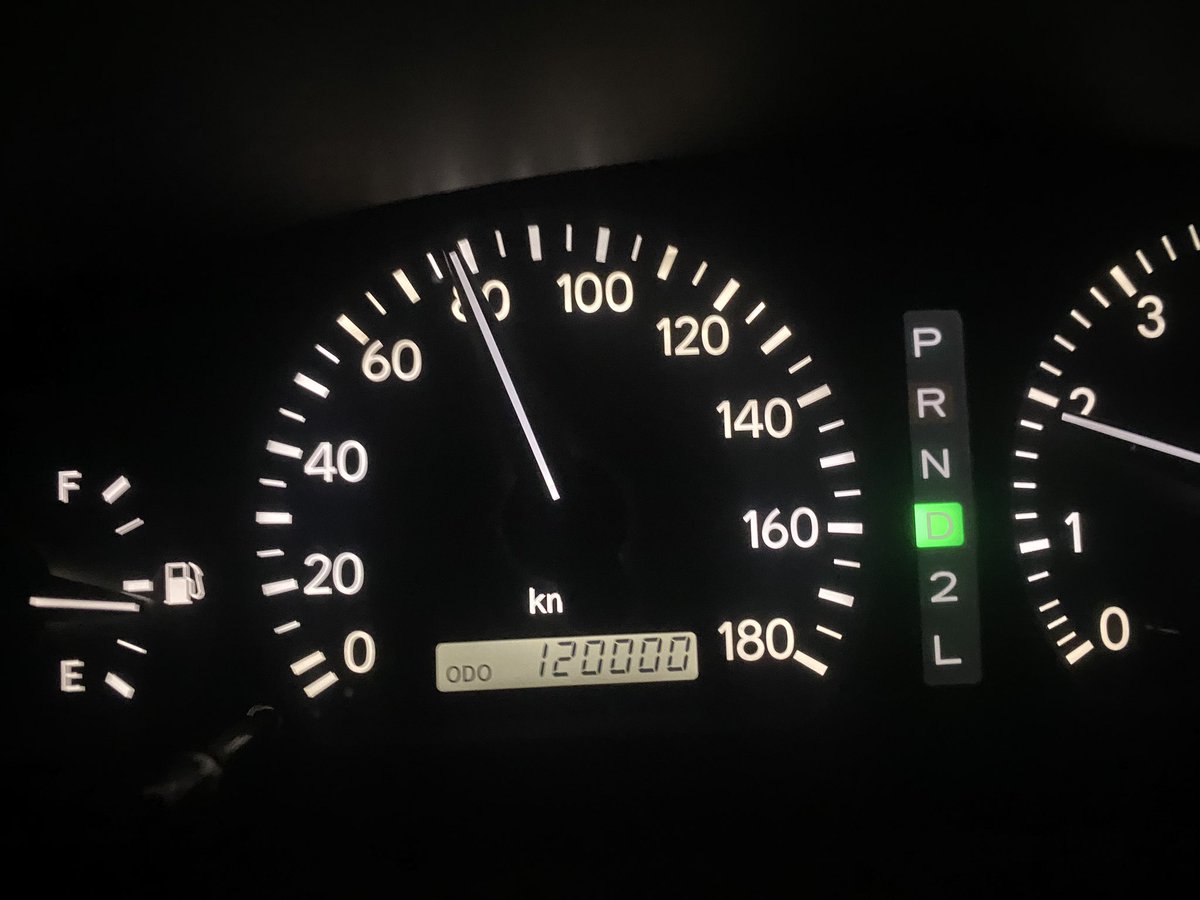 12万キロ行った！