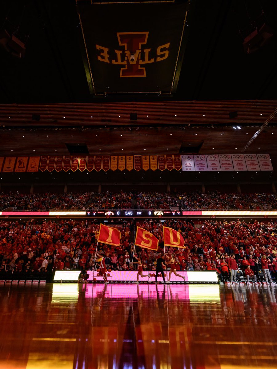 🚨FAN APPRECIATION WEEK DAY 5🚨 

Today we are choosing 1️⃣ lucky fan to win a Winter Sport Ticket Package🌪️ Included are 2 tickets to <a href="/CycloneWR/">Iowa State Wrestling</a> v Iowa, <a href="/CycloneWBB/">Cyclone Basketball</a> v Iowa, and 3 <a href="/CycloneMBB/">Iowa State Men’s Basketball</a> big 12 games! 

TO ENTER: 
1. Repost this post 📲
2. Comment what cyclone event you are