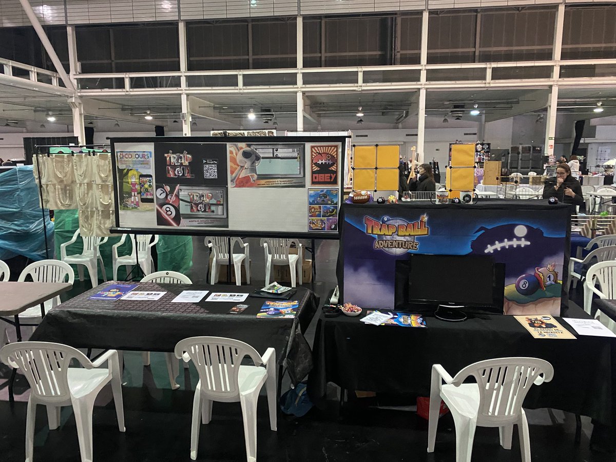 Preparando los stands para estar listos para mañana!!
Os esperamos en <a href="/_ExpOtaku/">Gira ExpOtaku 2026</a> A Coruña este finde 22 y 23 de noviembre en la Zona Indie Dev