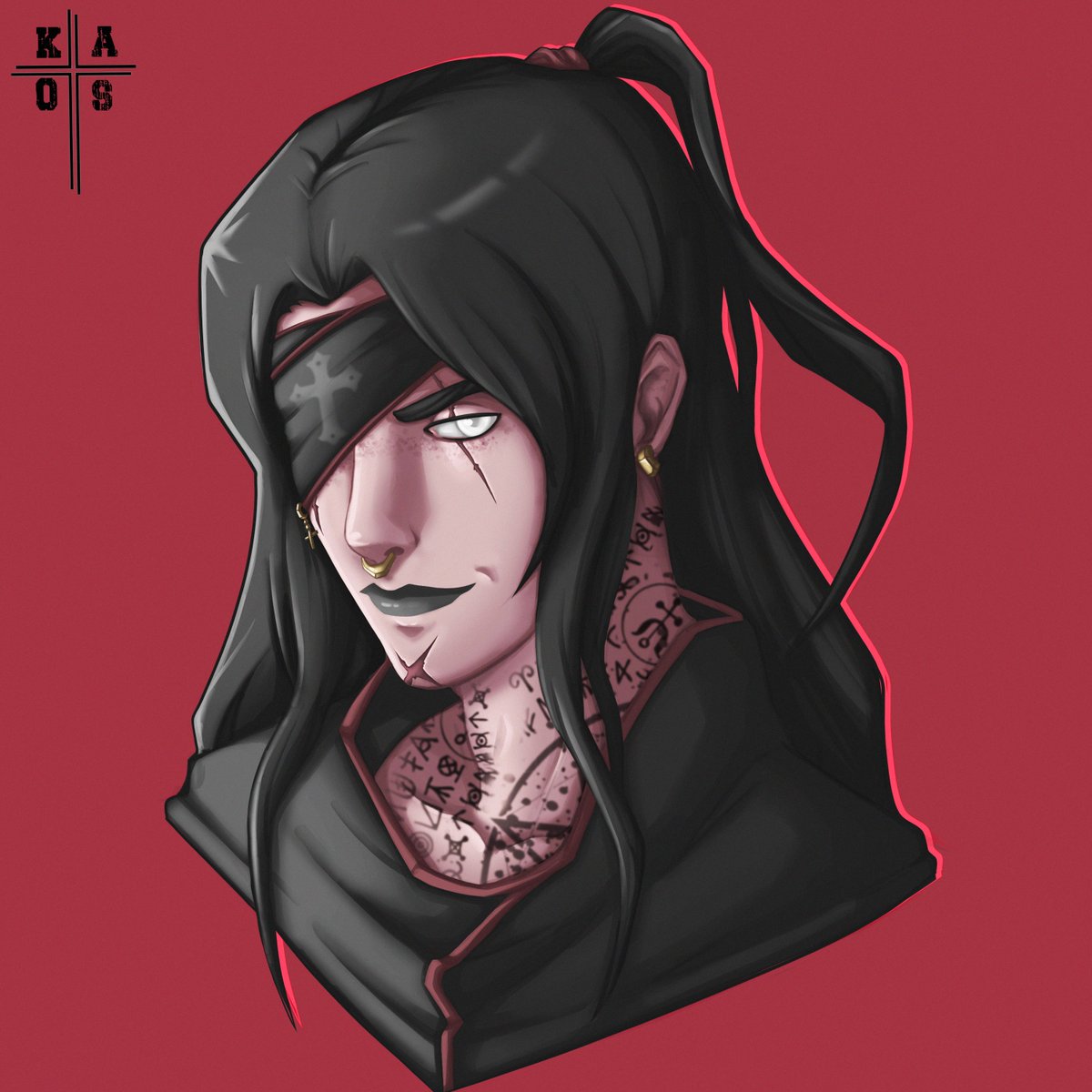 kaos_artes's tweet image. My fighter character for dnd and OC &amp;lt;3

#dnd #dungeonsanddragons #art #oc #commission #commissions #commissionsopen #digitalart