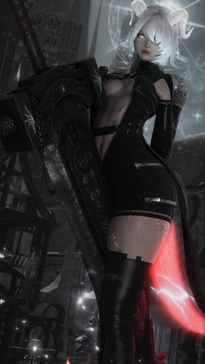 The MoonEater says to speak softly and carry a big... #ffxivnsfw | #xivnsfw | #gposersnsfw | #ffxivlewds