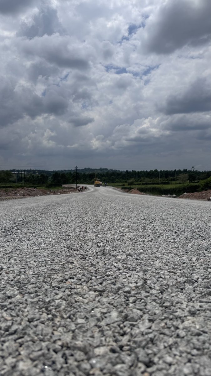 Footnoteconsult's tweet photo. Surface dressing works in progress. Reach out for quality road surfacing works be it access roads, temporary diversion roads, community road development projects. We are a call away. https://t.co/rItzA6sQpK