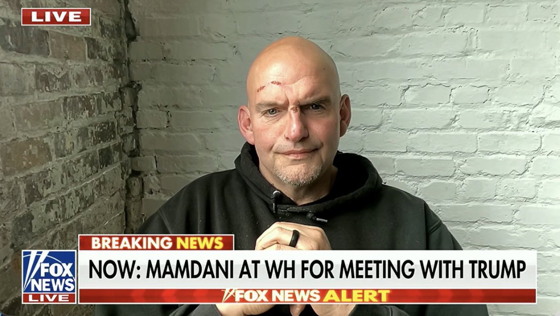 mattxiv's tweet image. waiting for the zohran trump meeting and i literally jumped back from my screen