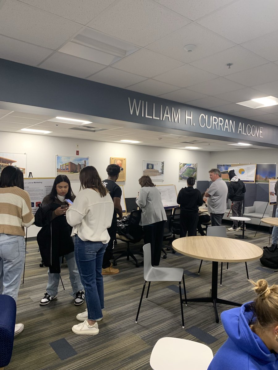 MarianUBusiness's tweet image. Great recap of the AI poster board presentation from the Sales Technology and Analytics class! 🙌 Huge thanks to Dr. Lori Rumreich and congrats to Colin Guy and Jake Dunn for taking home the win! 🎉 #AI #SalesTech #MarianUniversity #Business 🚀