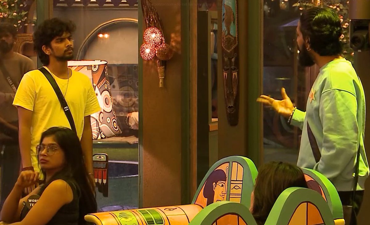 FJ iladhabodhu avanga family karma nu pesitu irundhan 

Vandhutu aprm Paper rowdy pamburan...vai dhan  🤦‍♂️💦

#prajin thorathi vidunga indha boomer ah 😤

#BiggBoss9Tamil #BiggBossTamil9