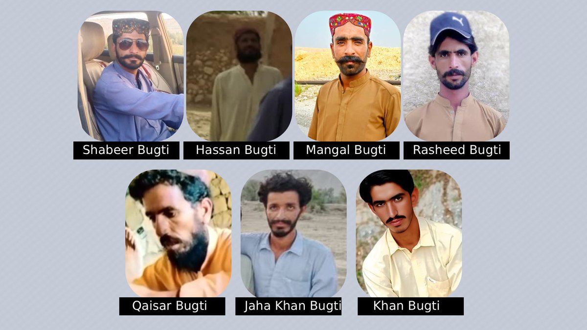 sheeshabaloch's tweet image. Reports from Dera Bugti say FC and CTD carried out late-night raids,detaining over 15 civilians. Nine have been identified so far, including three from the same family. These repeated arrests deepen fears of ongoing enforced disappearances in Balochistan.
#Balochistan #DeraBugti