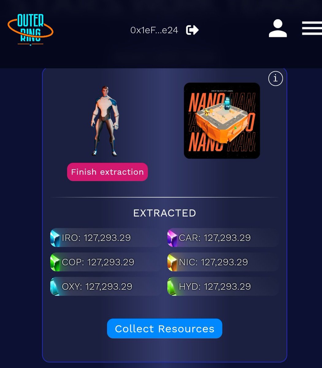 🚀 <a href="/OuterRingMMO/">Outer Ring MMO 🪐</a> is a true #Web3 economy:
👨‍🚀 Recruit soldiers
🔫 Equip &amp; repair NFT gear
🚗 Use vehicles to reduce mission time
📦 Store resources &amp; treasures
😴 Rest units on land &amp; earn fees
🏦 Exchange loot for $GQ
⚙️ Craft &amp; dismantle items
🪐 Explore, fight, earn!