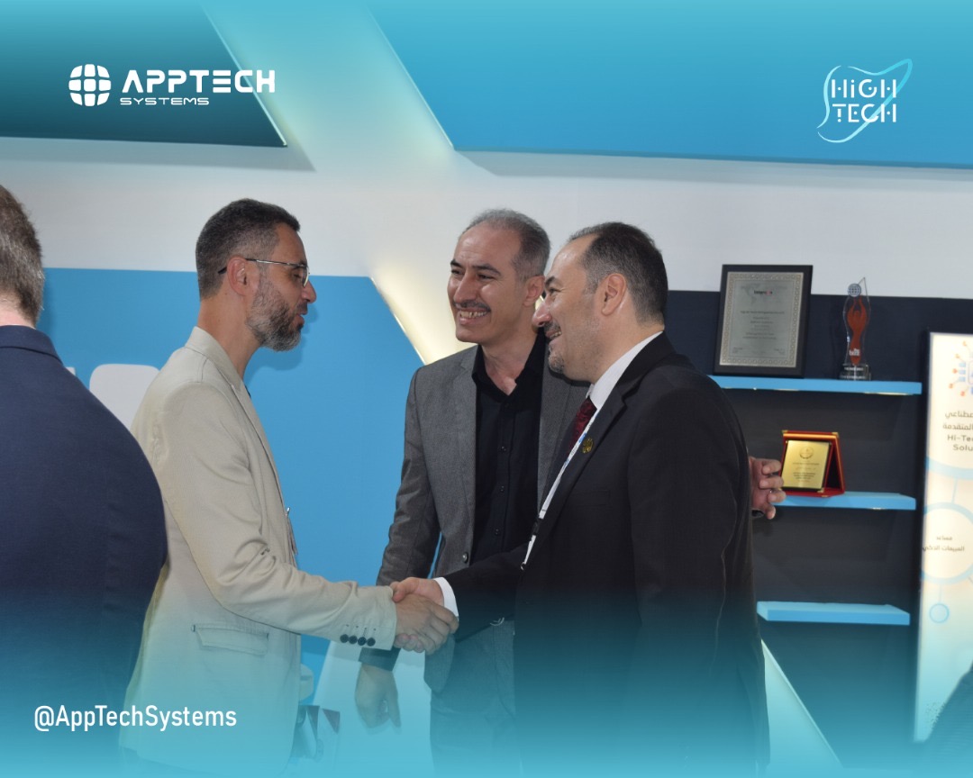 ApptechSystems's tweet photo. نختتم اليوم بكل رضا ونجاح، ونشكر كل من زار جناحنا. بانتظاركم غداً مع عروض ونقاشات جديدة حول مستقبل التكنولوجيا والأعمال

#hitechsyria #apptechsystems #technology https://t.co/jFkQMnGXtu